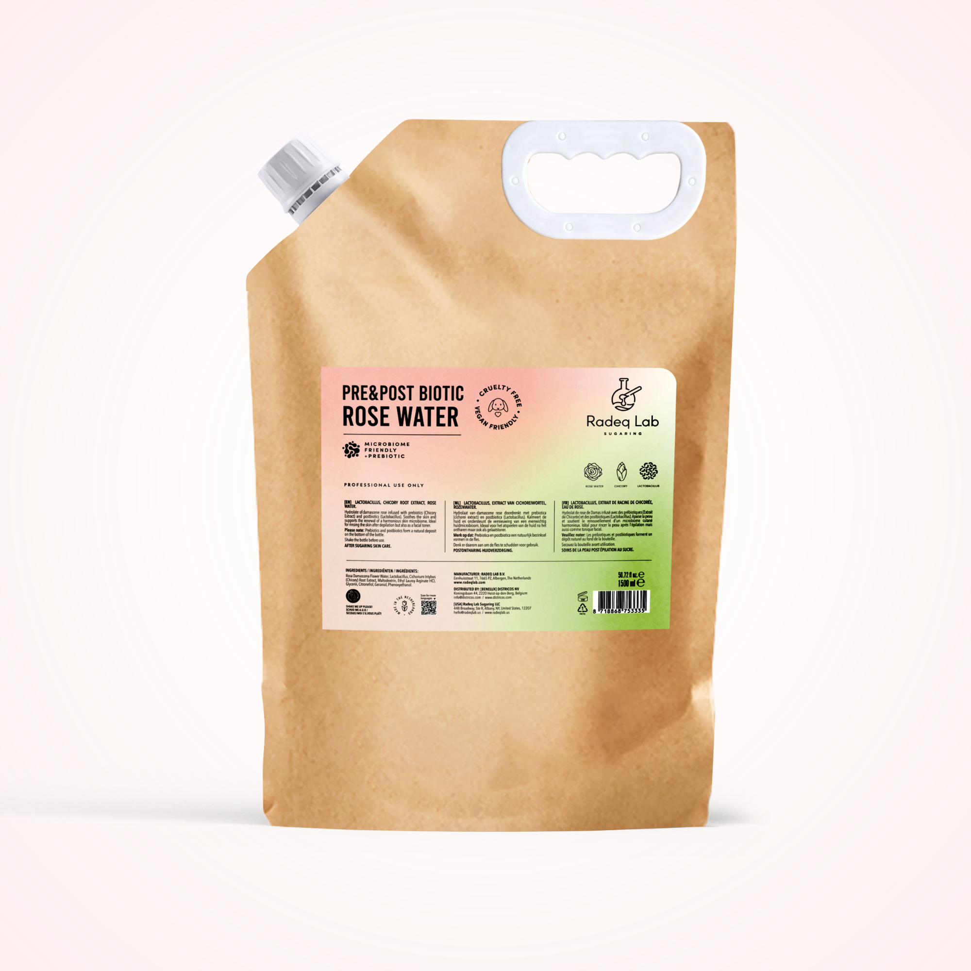 Pre&Post Biotic Rose Water [Refill]